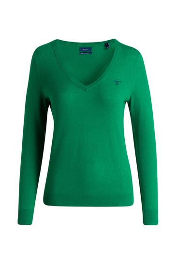 GANT Strickpullover grün