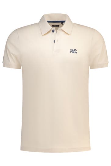 NEW ZEALAND AUCKLAND Polo-Shirt beige