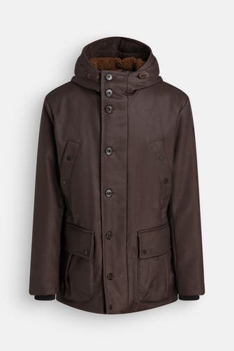 PEUTEREY Parka 'Fingal' dunkelbraun