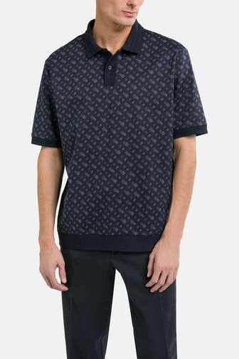 BOSS Polo-Shirt 'Parler' gemustert