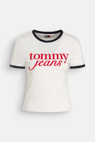 TOMMY HILFIGER T-Shirt weiß