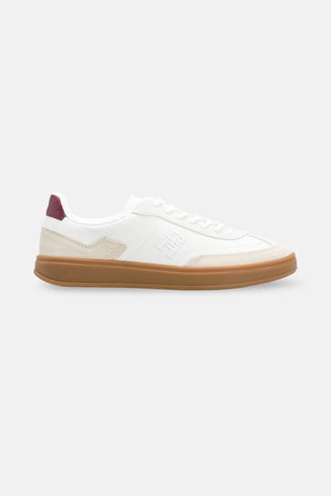 TOMMY HILFIGER Leder-Sneaker 'Jackie' mehrfarbig