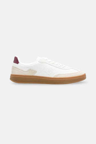 TOMMY HILFIGER Leder-Sneaker 'Jackie' mehrfarbig