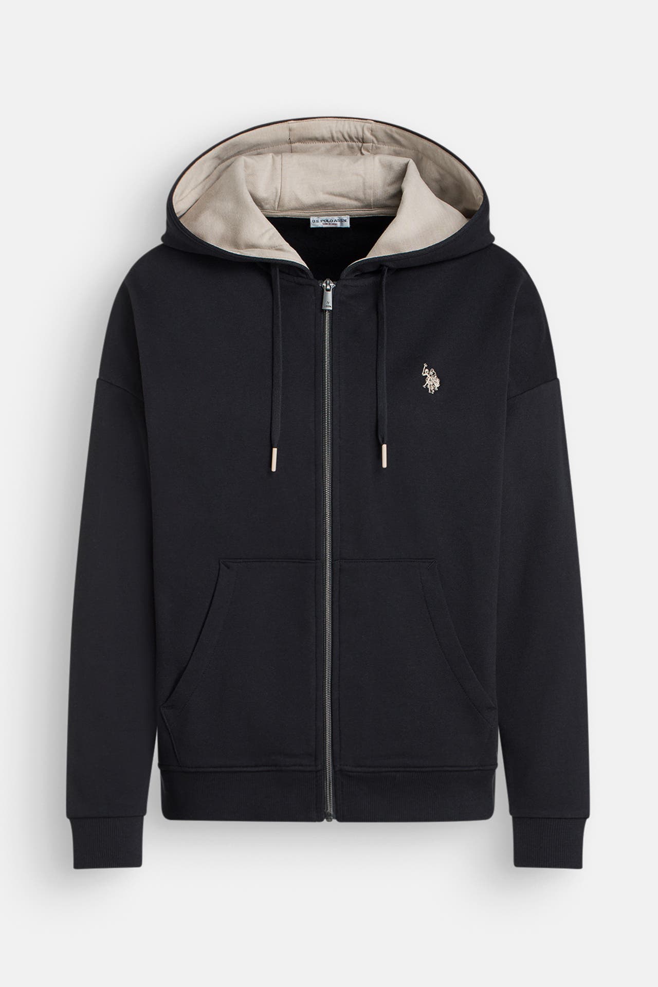 U.S. POLO ASSN. Sweatjacke 'Odet' schwarz, Bild 1