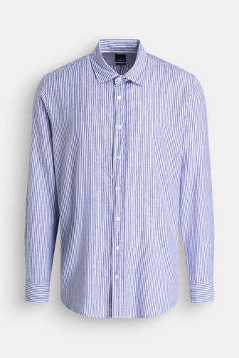 HECHTER Paris Leinenmix-Hemd Modern Fit