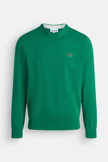 LACOSTE - Strickpullover grün
