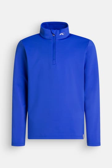 KJUS Midlayer blau