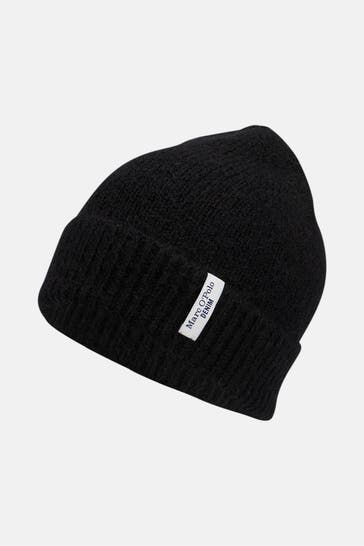 MARC O'POLO DENIM Mütze schwarz