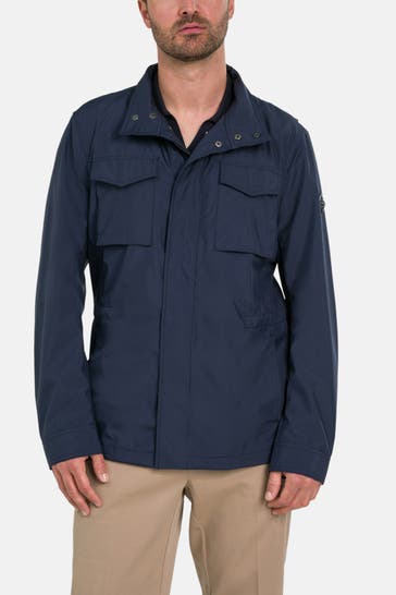 HACKETT Übergangsjacke 'Traveller Field' dunkelblau