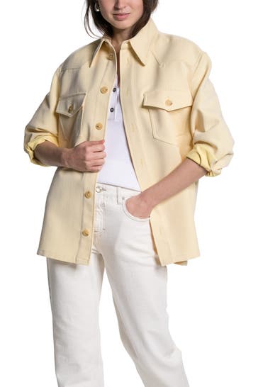 CLOSED Übergangsjacke hellgelb