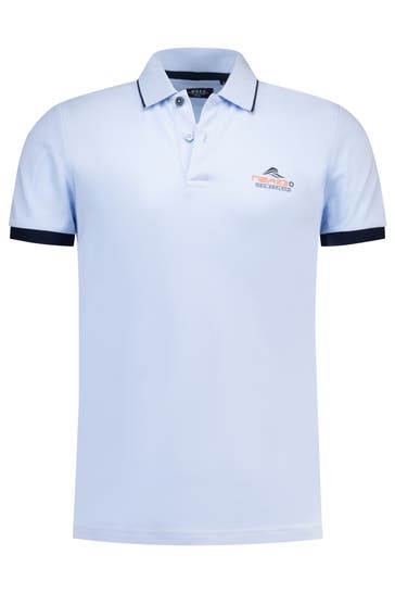 NEW ZEALAND AUCKLAND Polo-Shirt hellblau