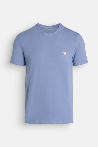 GUESS T-Shirt taubenblau
