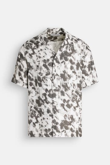 SAMSØE & SAMSØE Leinenhemd gemustert