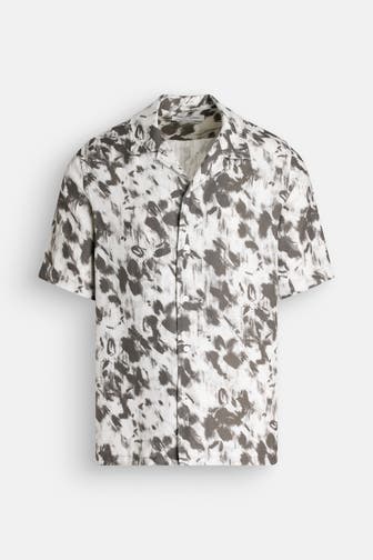 SAMSØE & SAMSØE Leinenhemd gemustert