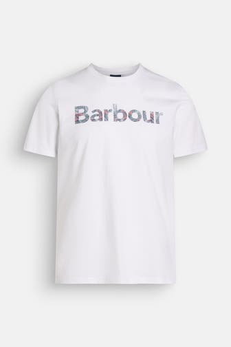 BARBOUR T-Shirt weiß