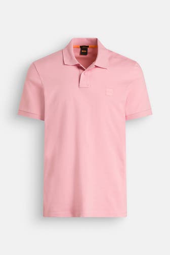 BOSS ORANGE Polo-Shirt lachs