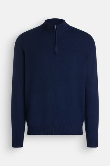 HACKETT - Strick-Troyer dunkelblau