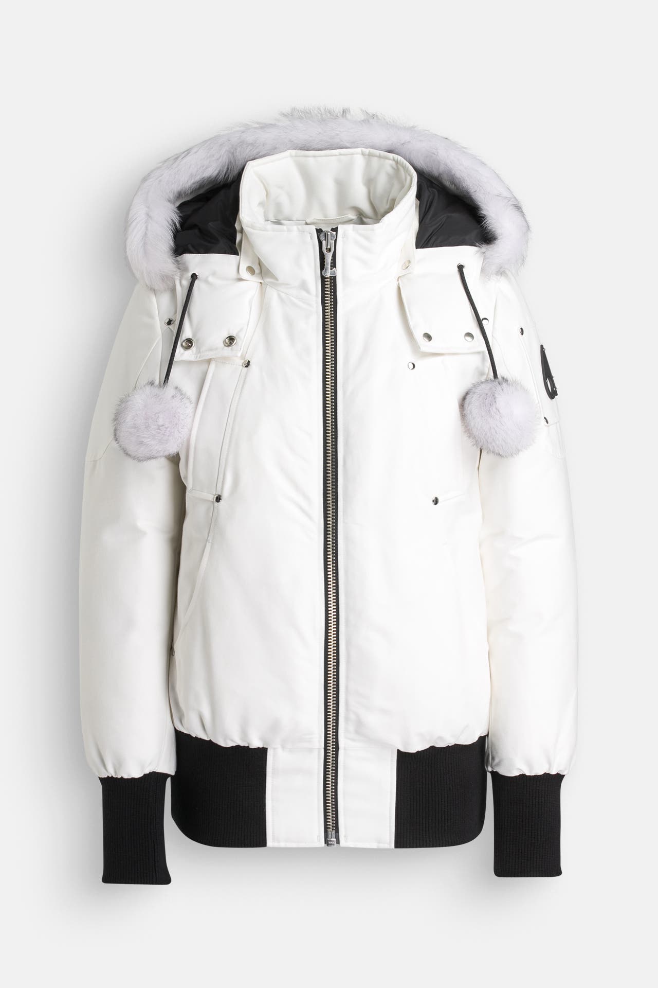 MOOSE KNUCKLES Daunenjacke 'Debbie Bomber' weiß, Bild 1