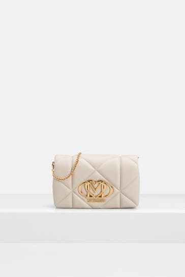 LOVE MOSCHINO Umhängetasche beige