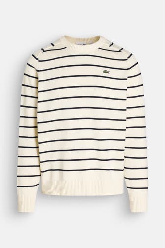 LACOSTE Strickpullover gestreift