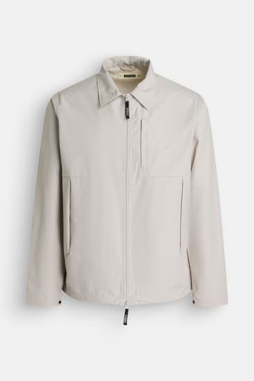 WOODBIRD Übergangsjacke greige