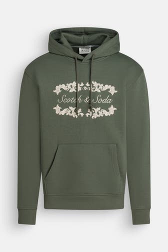 SCOTCH & SODA Hoodie oliv