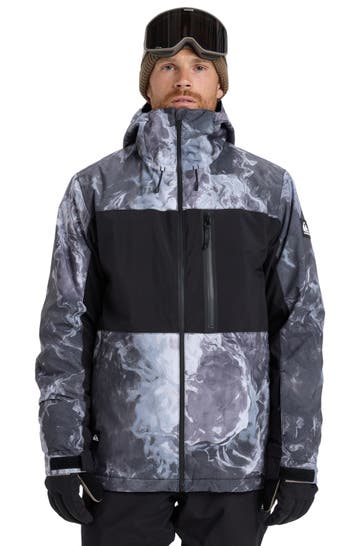 QUIKSILVER Skijacke 'Sycamore Print' gemustert