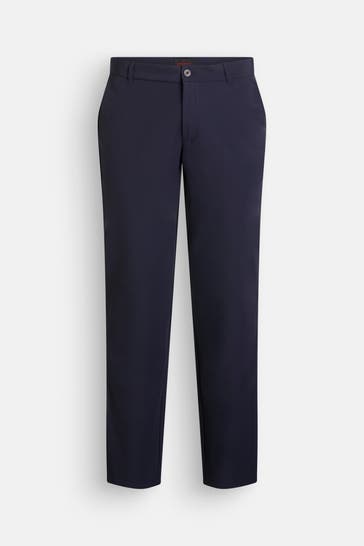 GUESS Stoffhose dunkelblau