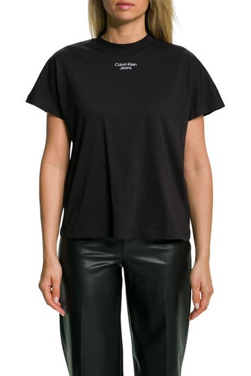 CK JEANS T-Shirt schwarz