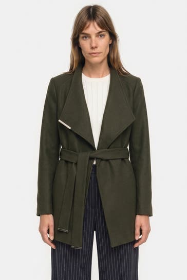 TED BAKER Wollmixmantel 'Rosess' khaki