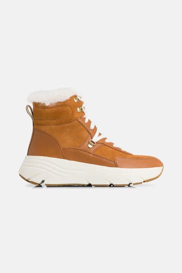 GEOX Sneaker 'Diamanta' cognac