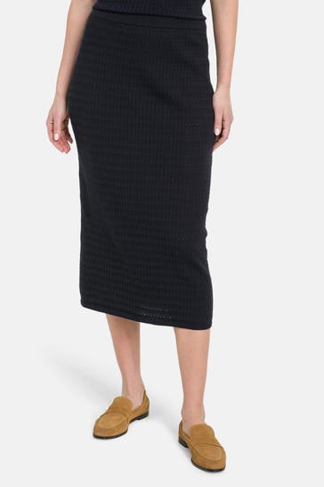 MARC O'POLO DENIM Bleistiftrock navy