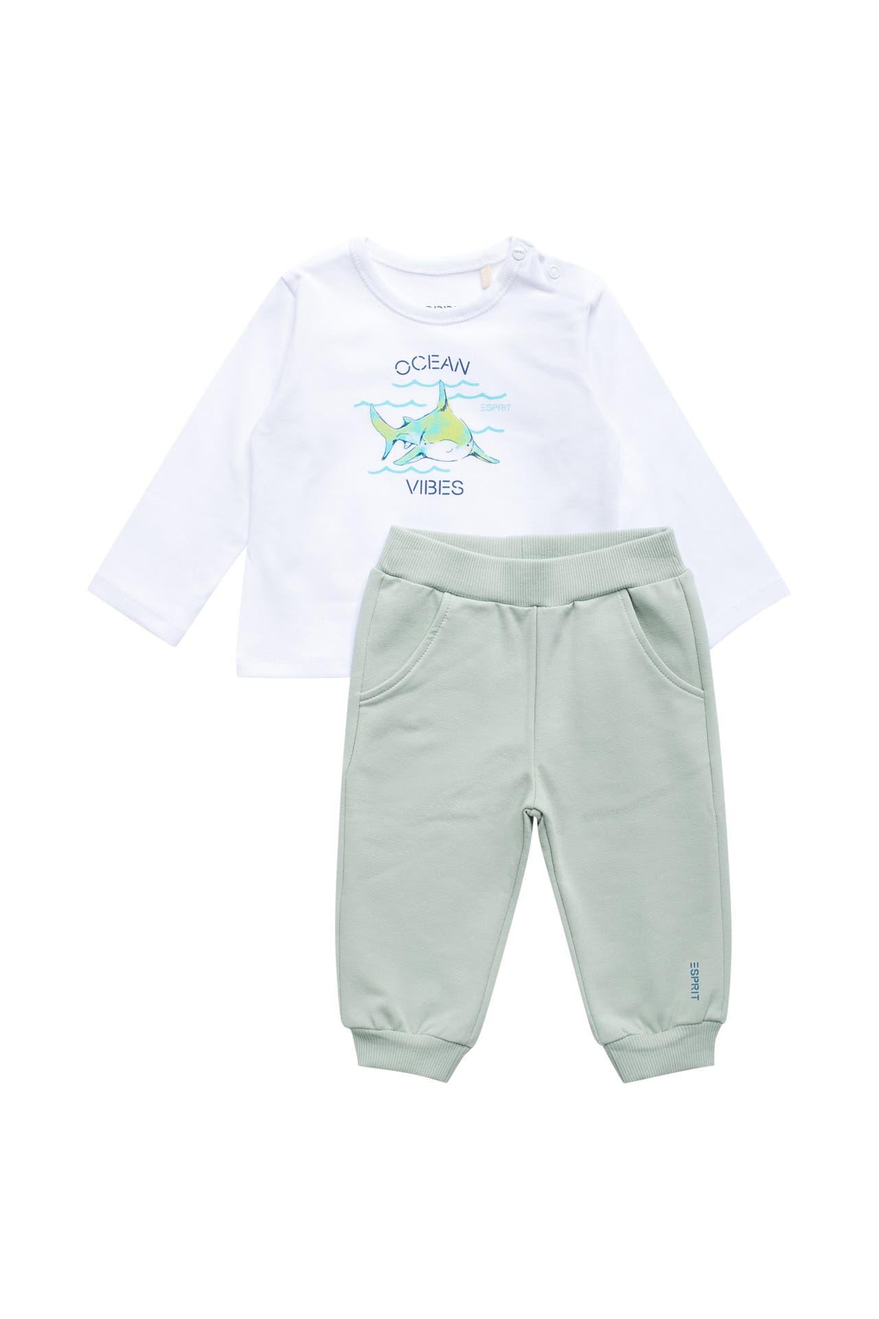 ESPRIT 2er Set weiß-jade, Bild 1