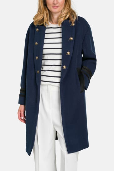 LA MARTINA Mantel navy