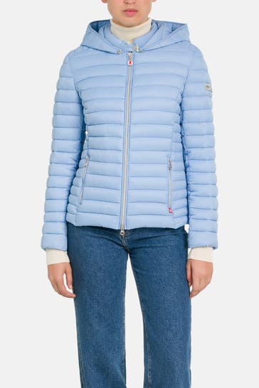 FRIEDA & FREDDIES NY Lightweight Quilted Jacket, light blue