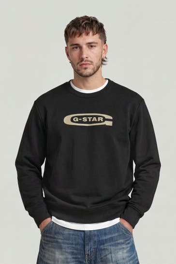 G-STAR Black Sweat Shirt