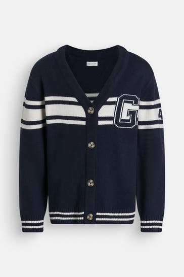 GANT Cardigan blau