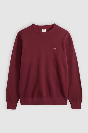 LEVI'S® Strickpullover burgunder