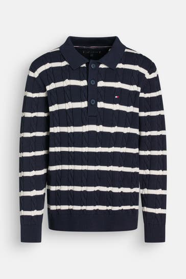 TOMMY HILFIGER Strickpullover gestreift