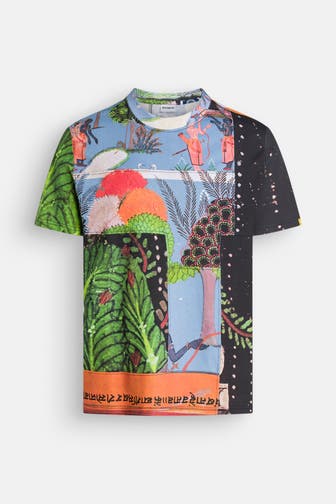 DESIGUAL T-Shirt gemustert
