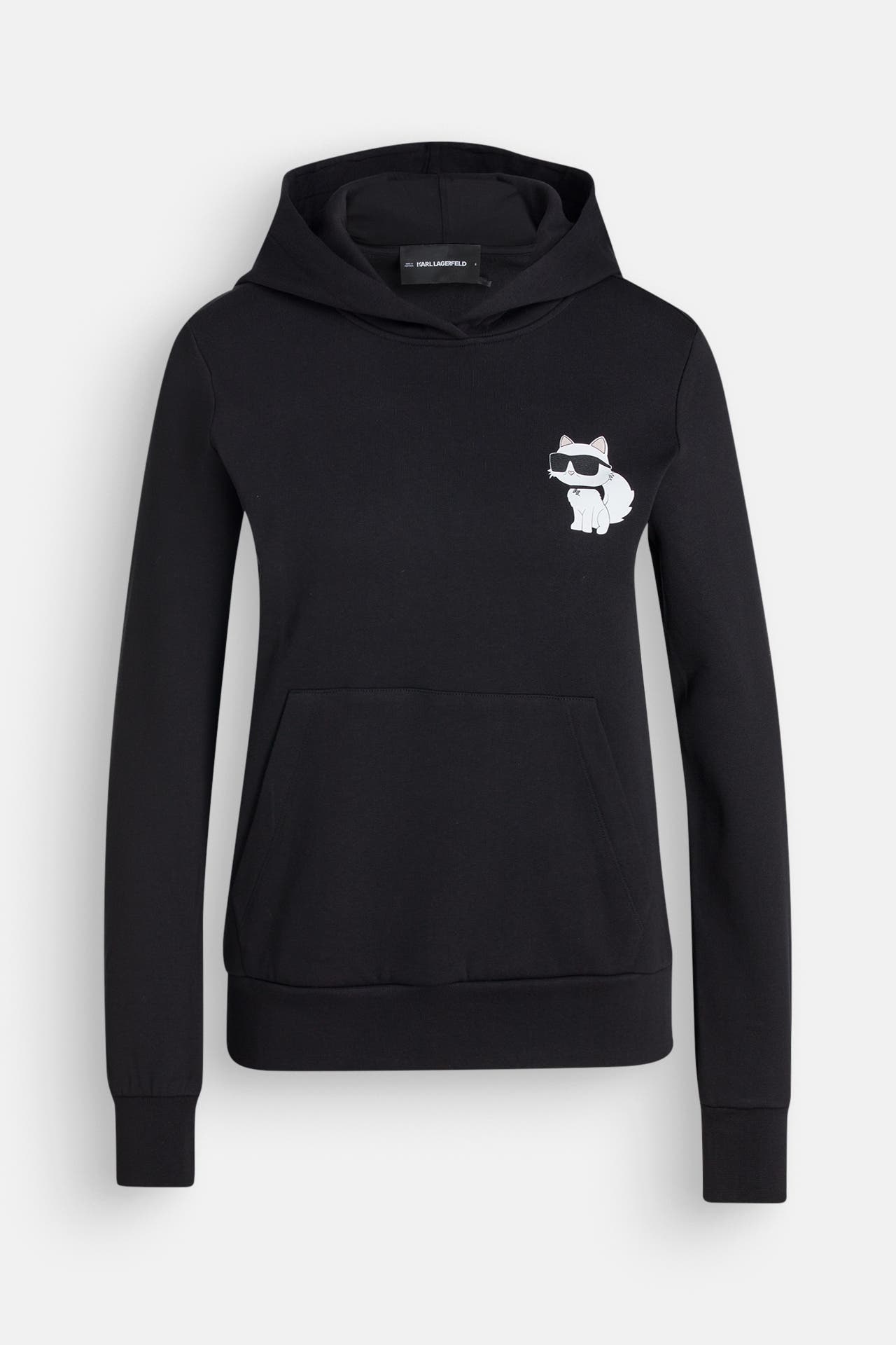KARL LAGERFELD Hoodie 'Ikon Choupette' schwarz, Bild 1