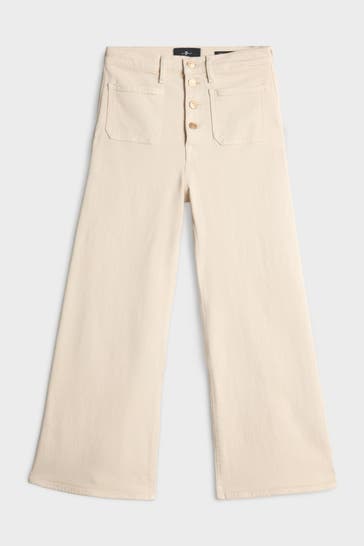 7 FOR ALL MANKIND Jeans beige flared