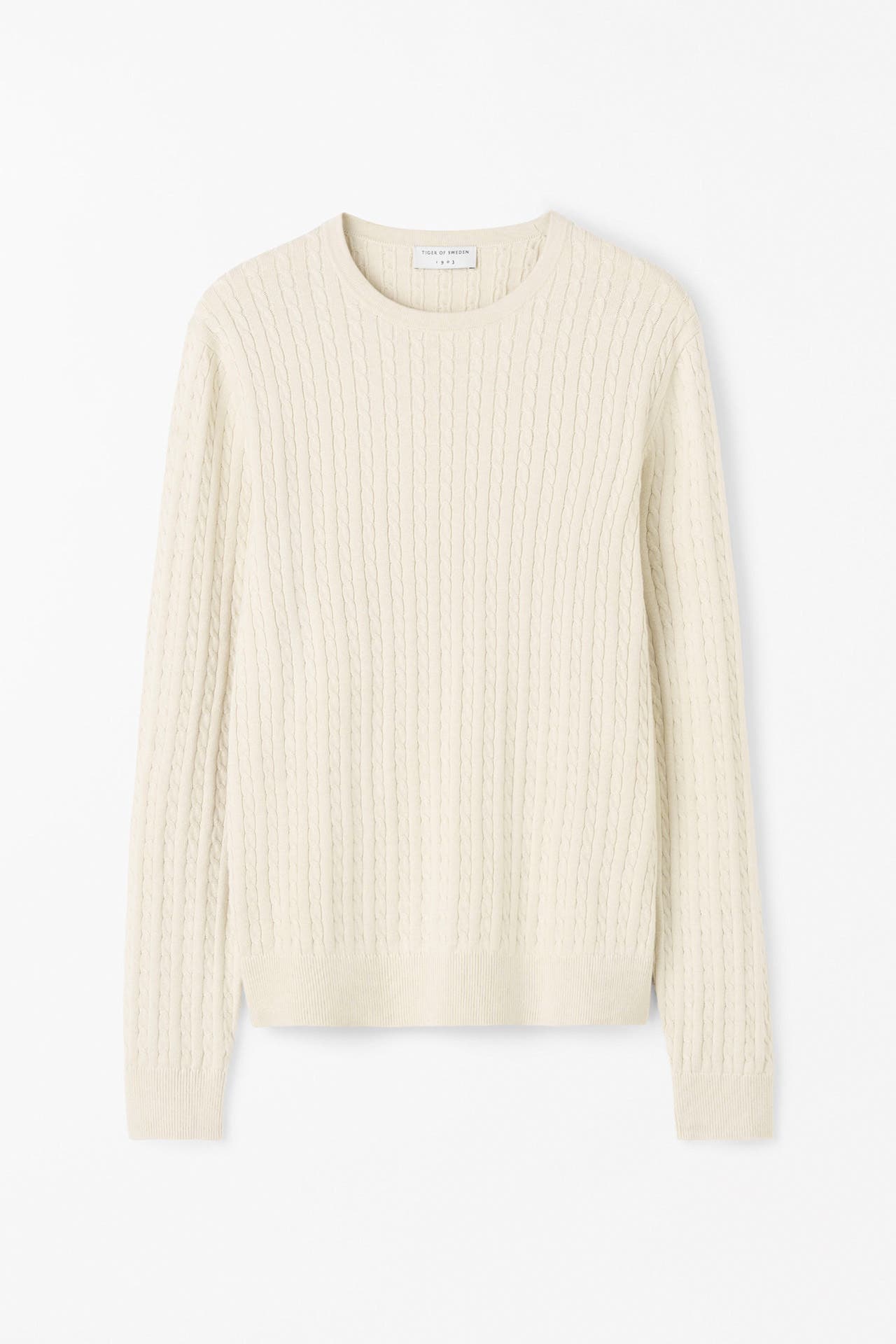 TIGER OF SWEDEN Strickpullover 'Connor' beige, Bild 1