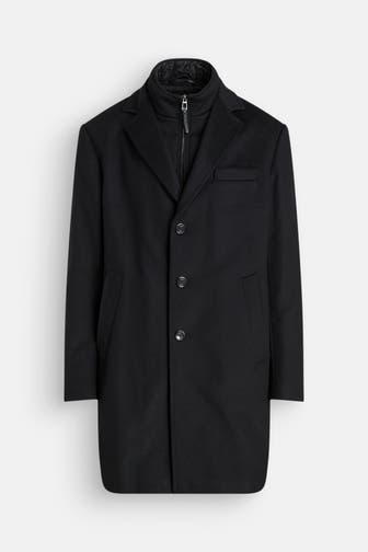 JOOP! Wollmix-Mantel schwarz