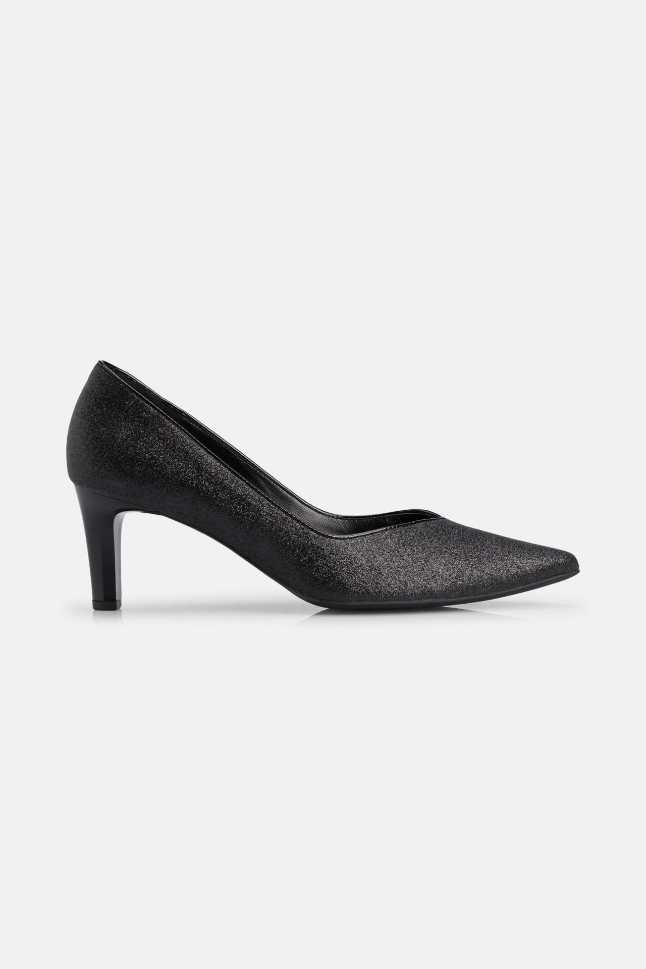 HÖGL Glitzer-Pumps schwarz, Bild 1