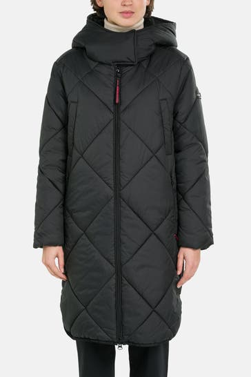 FRIEDA & FREDDIES NY Steppmantel schwarz