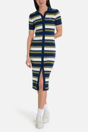 LACOSTE Polokleid mehrfarbig