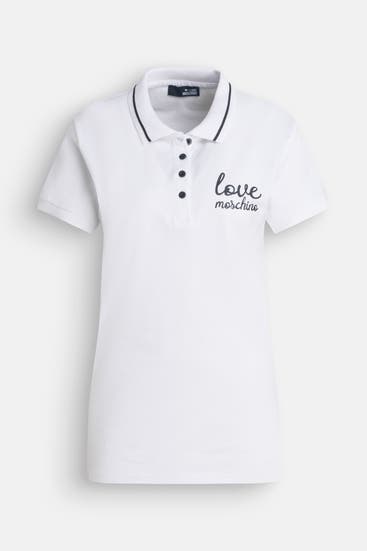 LOVE MOSCHINO - Polo-Shirt weiß