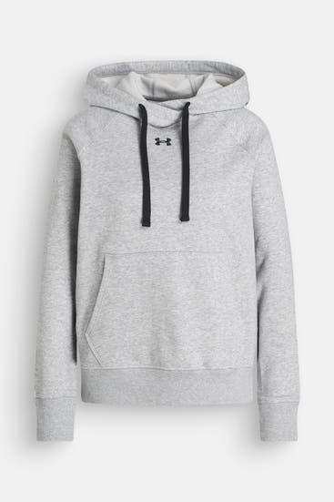 UNDER ARMOUR - Hoodie 'Rival Fleece' grau