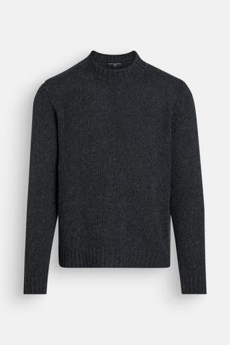 DANIELE FIESOLI Wollstrickpullover anthrazit